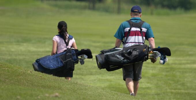 Father Daughter Walking Bags Father Daughter Walking Bags