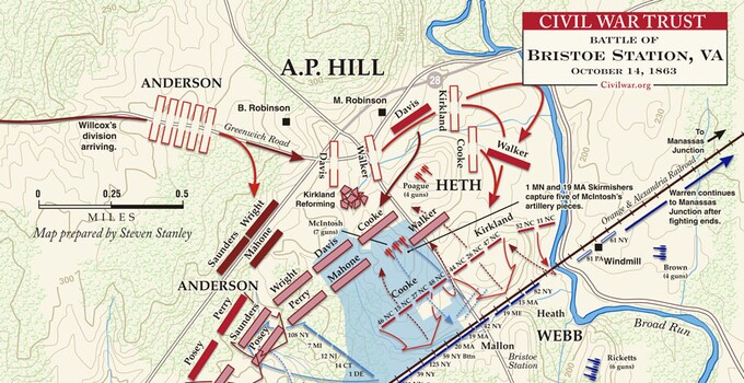 The Battle of Bristoe Station The Battle of Bristoe Station