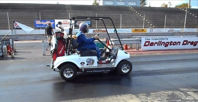 World's fastest golf cart World's fastest golf cart