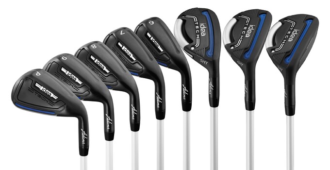 Adams Golf Idea Tech hybrid irons Adams Golf Idea Tech hybrid irons