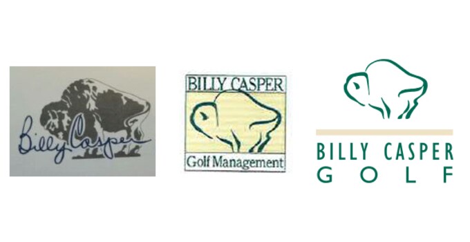 Billy Casper Golf's Logo Progression Billy Casper Golf's Logo Progression