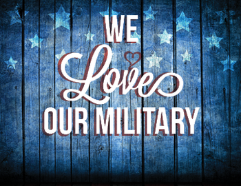 Image result for we love our military