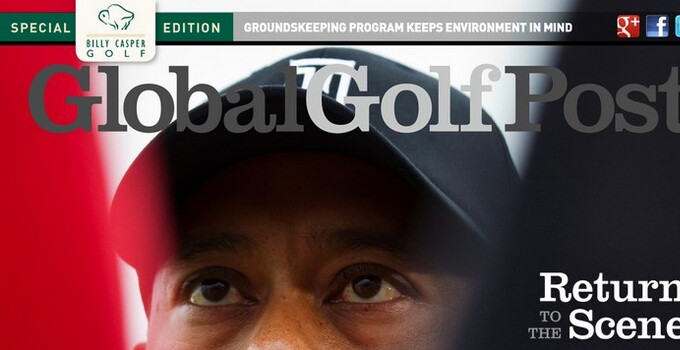 GGP Tiger Woods return cover GGP Tiger Woods return cover
