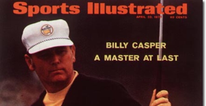 Billy Casper 70 Masters SI Cover Billy Casper 70 Masters SI Cover
