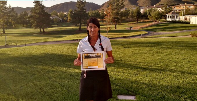 Women on Course Member Lisa Jennings Women on Course Member Lisa Jennings has first hole in one at Yucaipa Valley